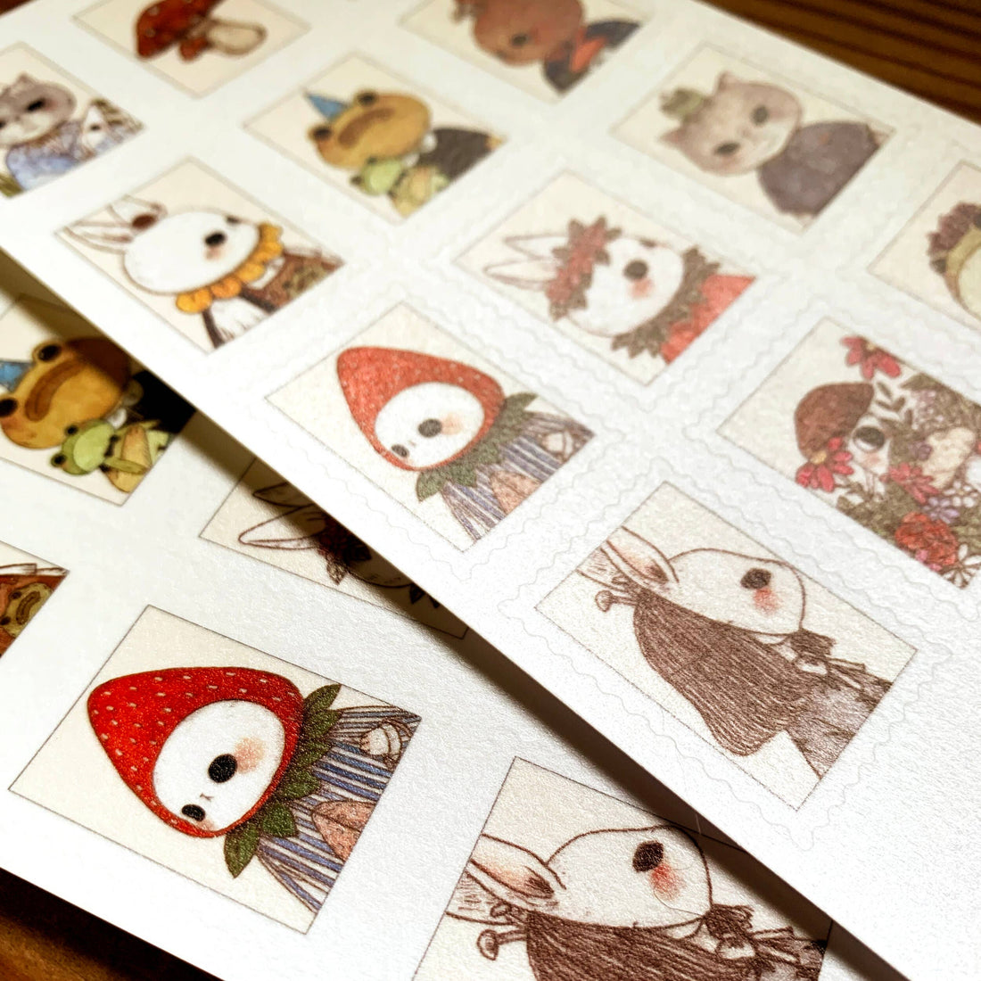 Stamp Friends Sticker Sheet